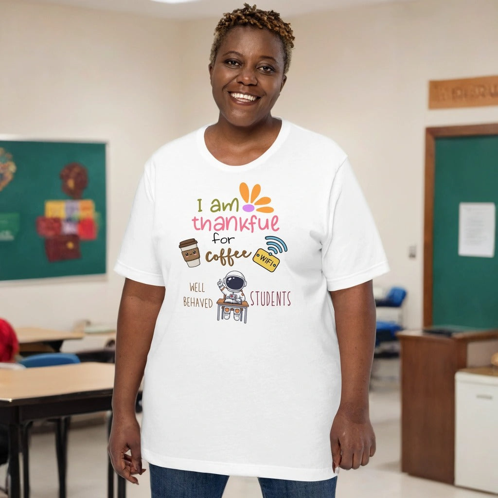 Thankful Teacher Tee - Women's