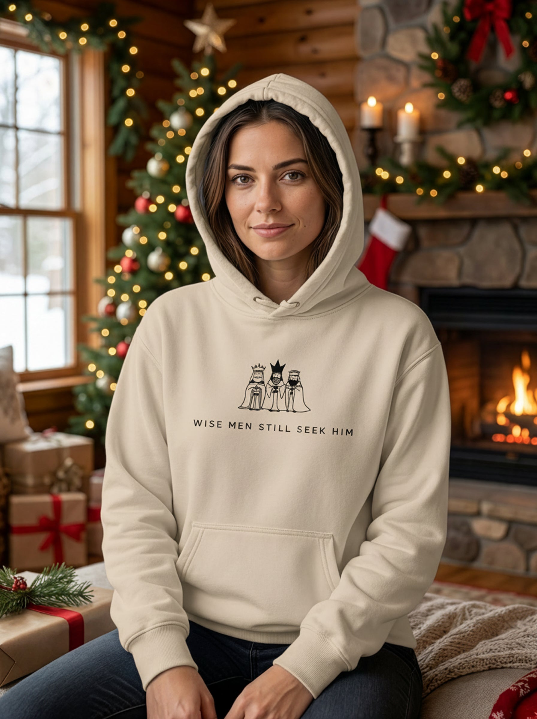 Wise Men Seek Him Hoodie - Women's