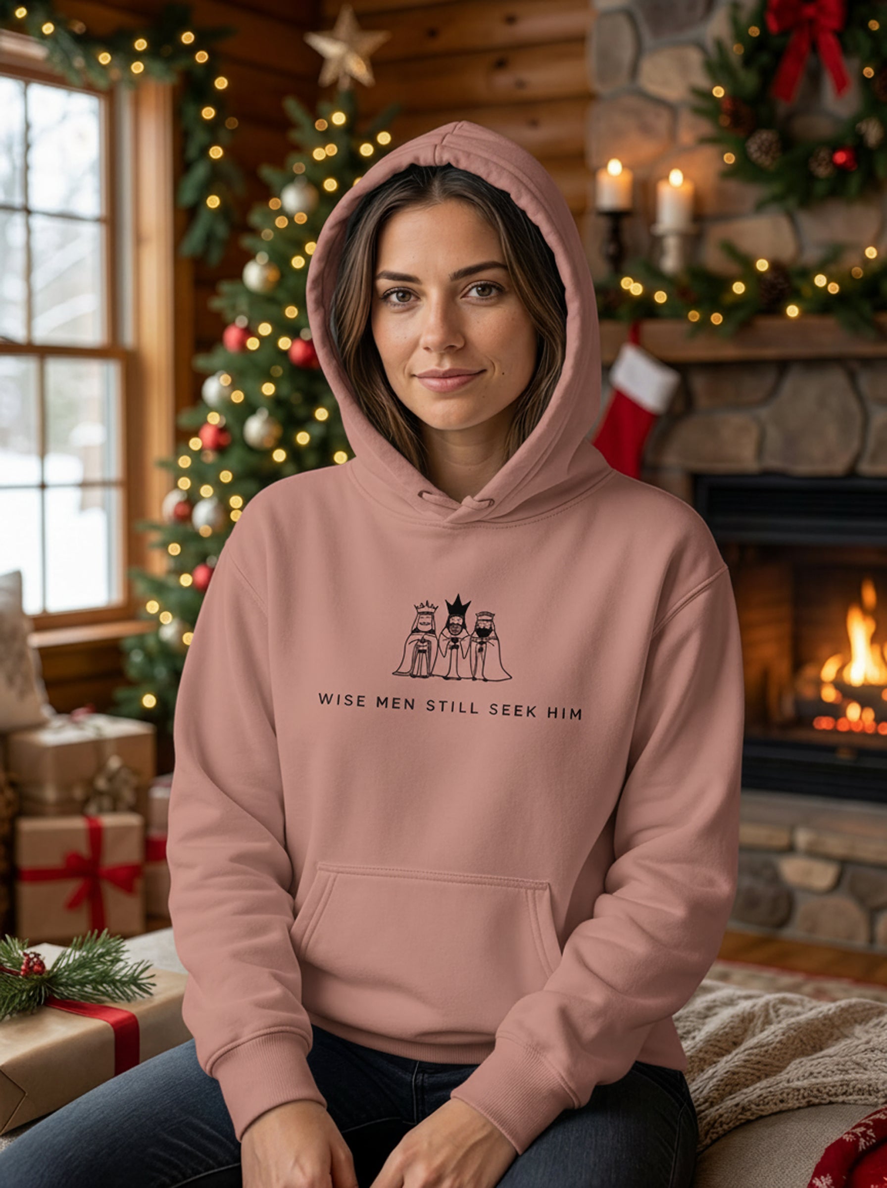 Wise Men Seek Him Hoodie - Women's