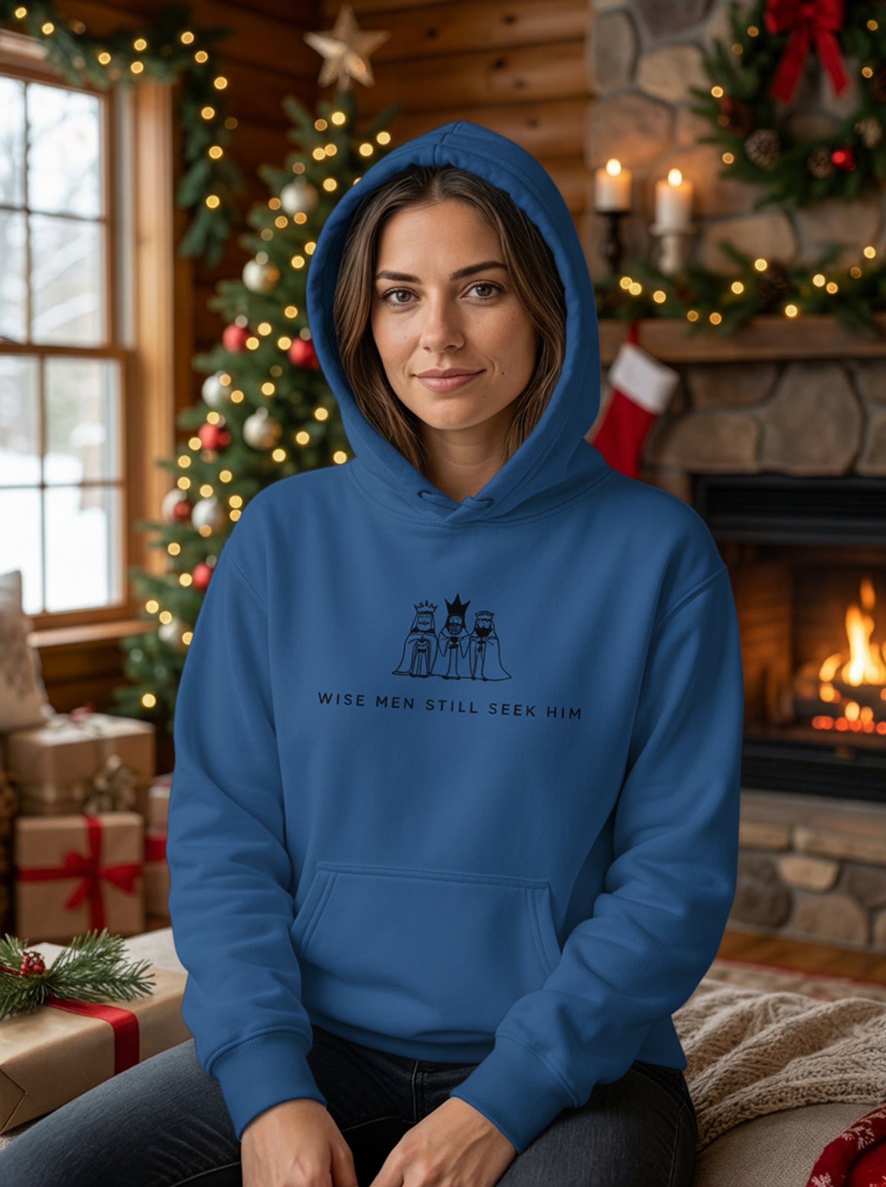 Wise Men Seek Him Hoodie - Women's