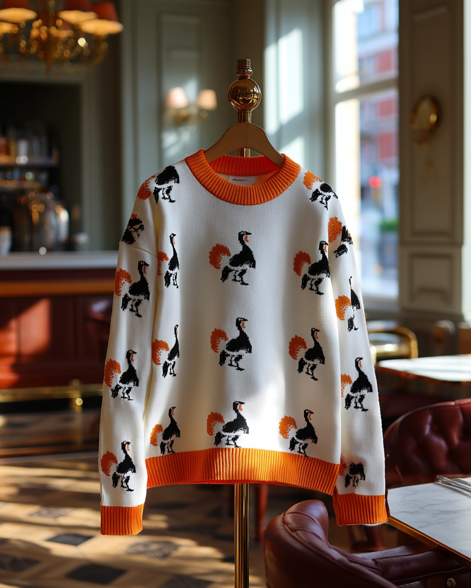 Allover Turkey Sweater - Men's