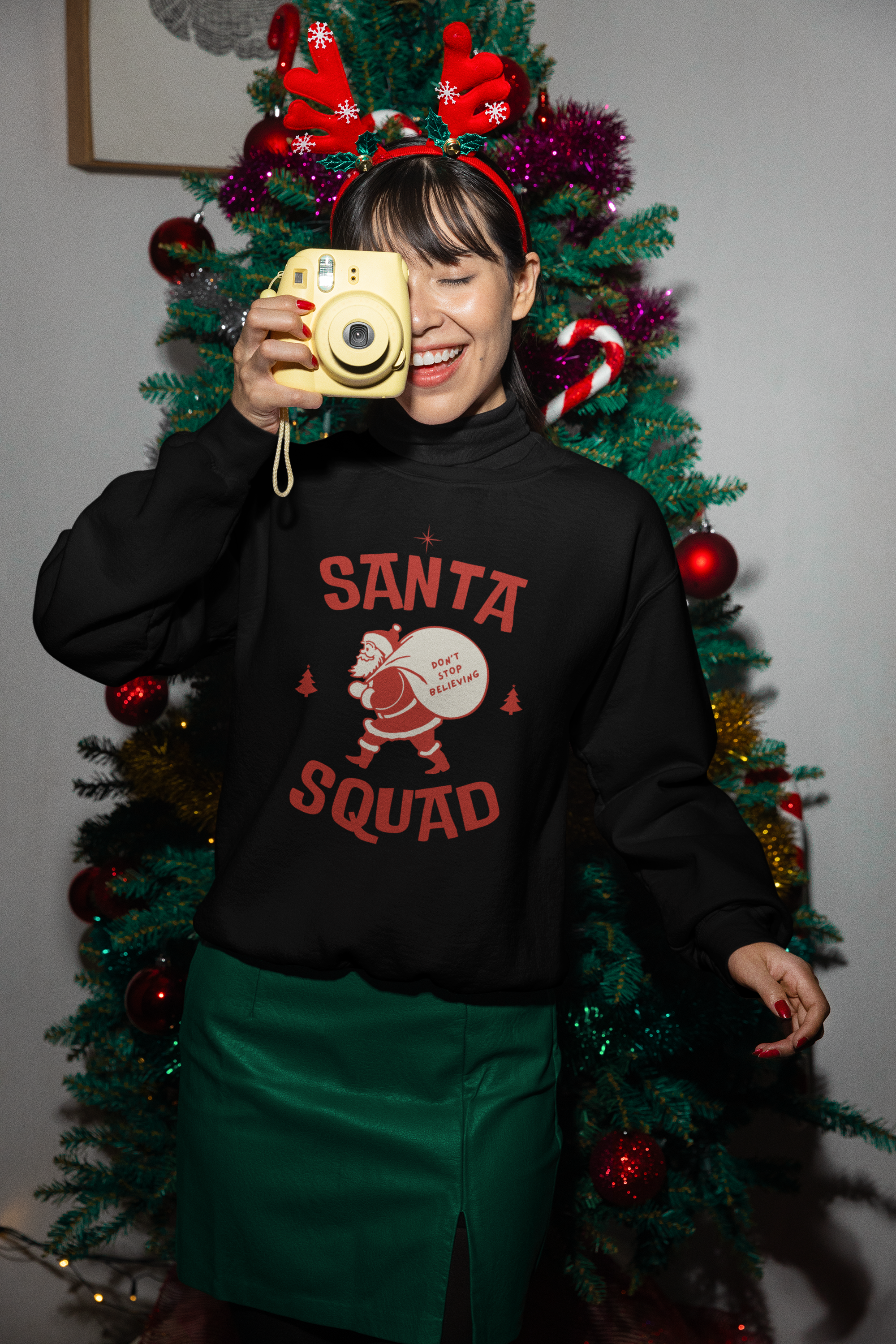 Santa Claws Scary Santa Hoodie - Women's