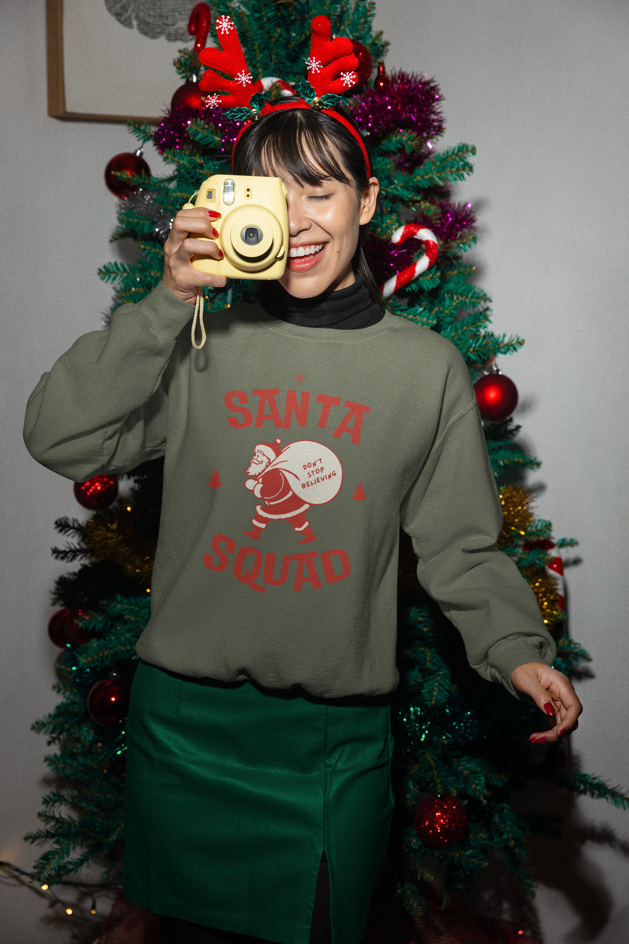 Santa Claws Scary Santa Hoodie - Women's